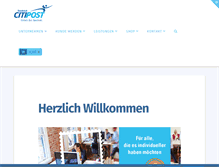 Tablet Screenshot of citipost-os.de